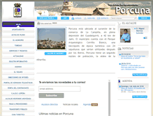 Tablet Screenshot of porcuna.es